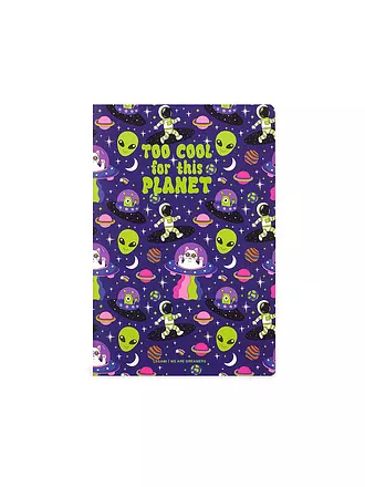 LEGAMI | Liniertes Notizbuch - Large - B5-Format Space | 